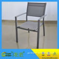 hot-selling sling back chairs outdoor sling chair aluminum beach sling dining chair